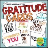 Gratitude Note Cards | Wellness Cards | SEL Cards | Thank 