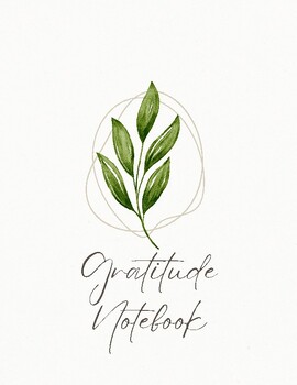 Preview of Gratitude Notebook 