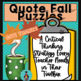 Gratitude Quote Falls for Critical Thinking Challenges 1st