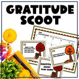 Gratitude Scoot Task Card Game | Activities | Discussion Prompts