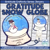 Gratitude Snow Globes Craftivity | Gratitude Activity | So