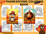 Gratitude Thanksgiving Break Activities Coloring Pages for Kids