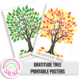 Gratitude Tree Printable Poster 24"x36"