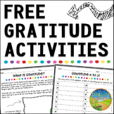 Gratitude Activities - Free Thankfulness List from A-Z