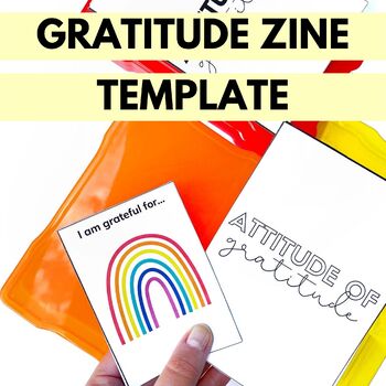 Preview of Gratitude Zine Template