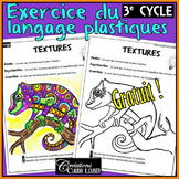 Gratuit: exercice langage plastique: 3e cycle - Les textures