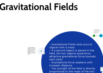 Preview of Gravitational Forces and Fields Adventure 3 lessons in 1