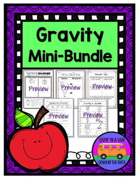 Preview of Gravity Mini-Bundle: Worksheets and EASEL Activities