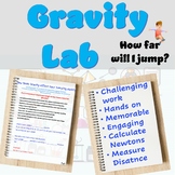 Gravity Activity- How Far Will You Jump?