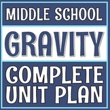 Gravity Activity Unit with Notes Activities and Gravity Test