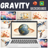 Gravity Backgrounds for Google Slide and PowerPoint 16x9 S