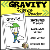 Force & Motion Gravity Science Reader for Kindergarten & First
