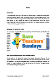 Gravity Lesson plan, Text and Worksheets