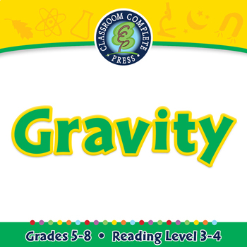 Preview of Gravity - NOTEBOOK Gr. 5-8