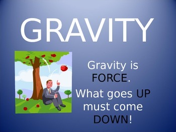 Preview of Gravity PowerPoint