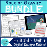 Gravity and Our Solar System Activities: MS-ESS1-2 Unit + 