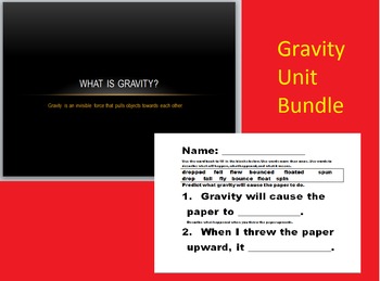 Preview of Gravity Unit Bundle