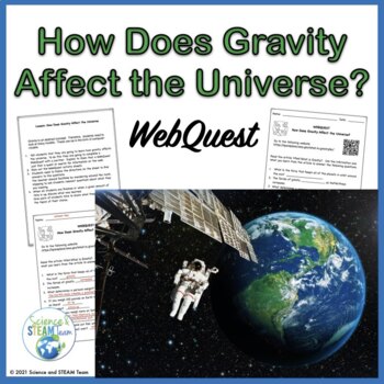 Preview of Gravity Webquest for Middle Schoolers
