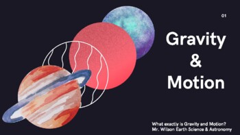 Preview of Gravity and Motion