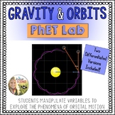 Gravity and Orbits PhET Lab