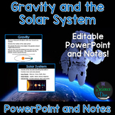 Solar System and Planets - PowerPoint and Notes