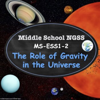 Preview of Gravity in the Universe NGSS MS-ESS1-2