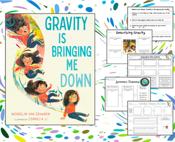 Preview of Gravity is Bringing Me Down - Book Companion - Perfect for Science!