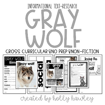Preview of Gray Wolf-A Research Project