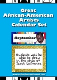 Great African-American Artists Calendar Set