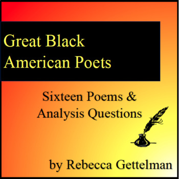 Preview of Great Black American Poets Pack: From Angelou to Wheatley