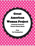 Great American Women Project for Women's History Month Upd