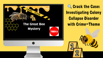 Preview of Great Bee Mystery: TedEd Accompaniment (Guided CER)