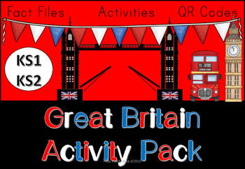 Preview of Great Britain Activity Pack