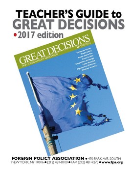 Preview of Great Decisions in Foreign Policy Teachers Guide