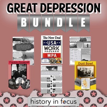 Preview of Great Depression Bundle