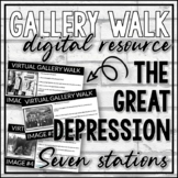 Great Depression DIGITAL Gallery Walk (Distance Learning)