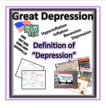 Preview of Great Depression: Definition of "Economic Depression"