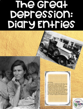 great depression journal entry essays