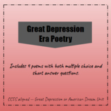 Great Depression Era Poetry