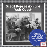 Great Depression Era Webquest