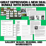 Great Depression, Hoover and FDR, and New Deal Programs No