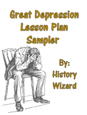 Great Depression Lesson Plan Sampler (Webquests/Distance L
