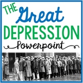 The Great Depression Lesson and Notes Activity