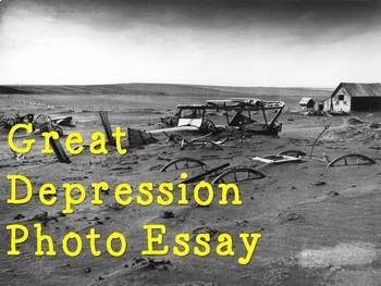 Preview of Great Depression Photo Essay