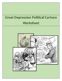 Great Depression Political Cartoon Activity.