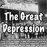 Great Depression Presentation