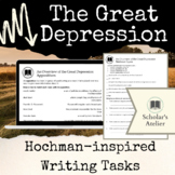 Great Depression Sentence Writing BUNDLE