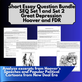 Great Depression Short Essay Question (SEQ) Set 1 and 2 Bu