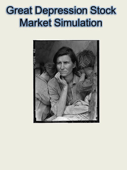 Preview of Great Depression Stock Market Simulation