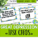 Great Depression Task Cards